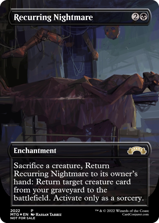 Recurring Nightmare in the group Magic the Gathering / Sets / Custom Cards at Proxyprinters.com (95785)