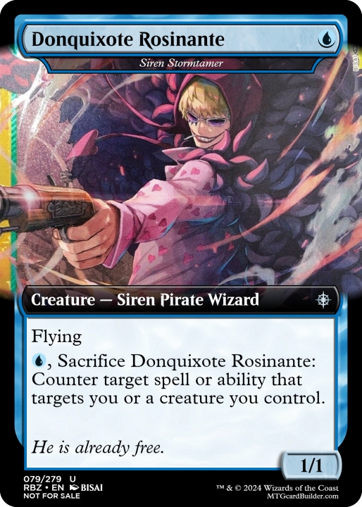 Donquixote Rosinante in the group Magic the Gathering / Sets / Custom Cards at Proxyprinters.com (95809)