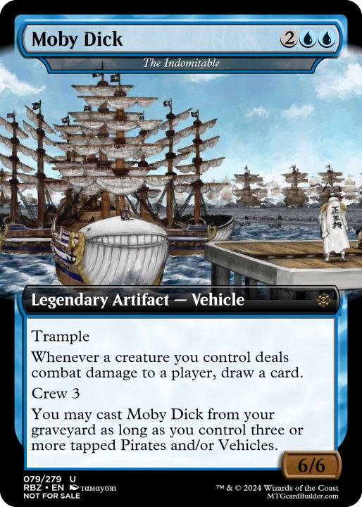 Moby Dick in the group Magic the Gathering / Sets / Custom Cards at Proxyprinters.com (95812)