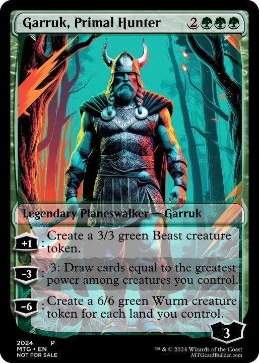 Gurruk, Primal Hunter in the group Magic the Gathering / Sets / Custom Cards at Proxyprinters.com (95816)