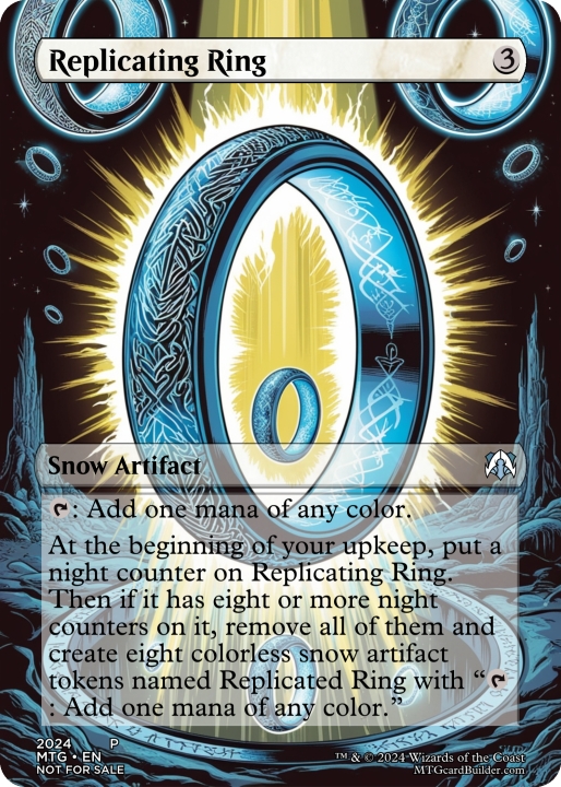 Replicating Ring in the group Magic the Gathering / Sets / Custom Cards at Proxyprinters.com (95817)