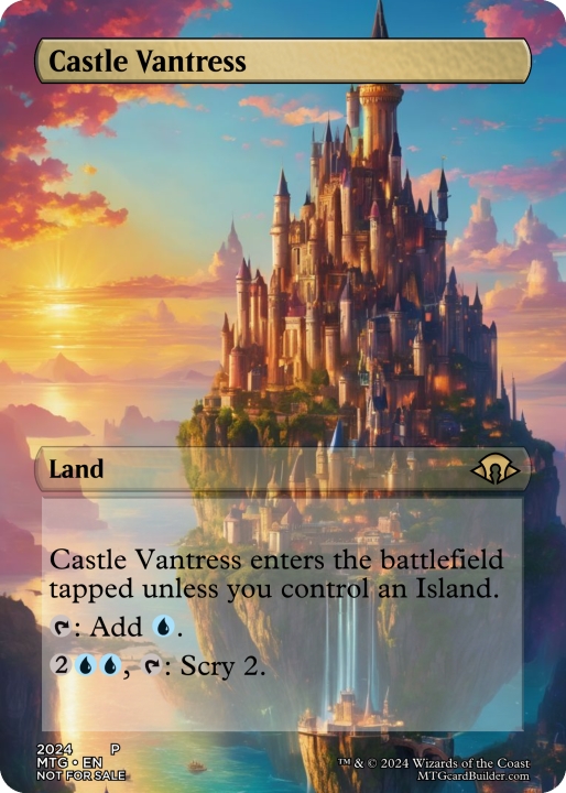 Castle Vantress in the group Magic the Gathering / Sets / Custom Cards at Proxyprinters.com (95822)