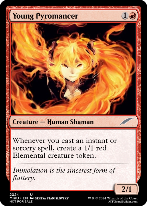 Young Pyromancer in the group Magic the Gathering / Sets / Custom Cards at Proxyprinters.com (95840)