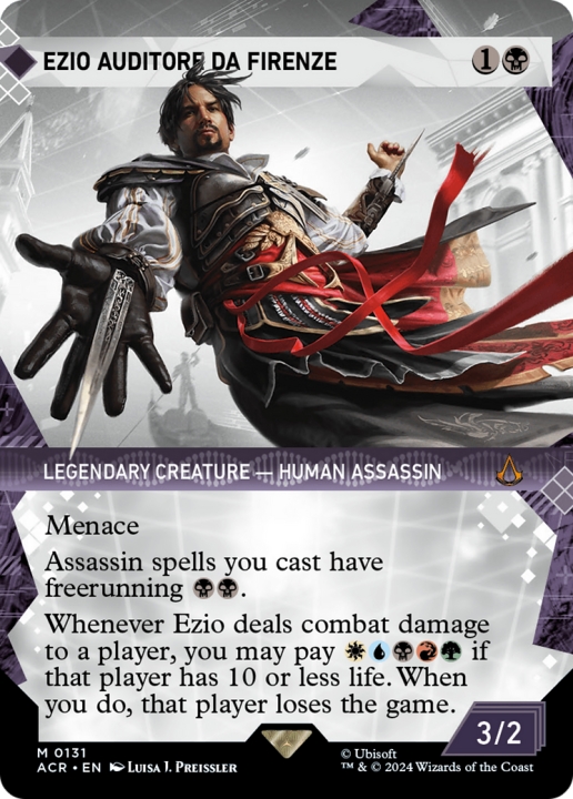 Ezio Auditore da Firenze in the group Magic the Gathering / Sets / Assassin's Creed at Proxyprinters.com (95867)