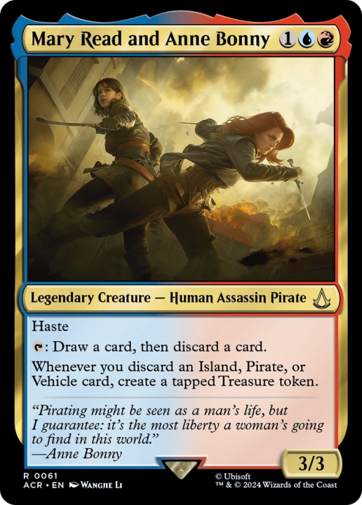 Mary Read and Anne Bonny in the group Magic the Gathering / Sets / Assassin's Creed at Proxyprinters.com (95875)