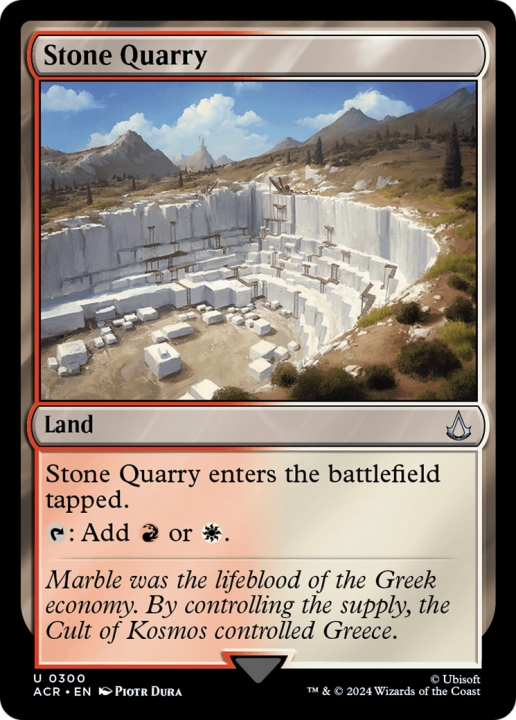 Stone Quarry in the group Magic the Gathering / Sets / Assassin's Creed at Proxyprinters.com (95880)