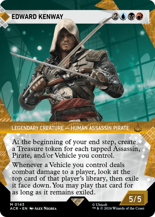 Edward Kenway in the group Magic the Gathering / Sets / Assassin's Creed at Proxyprinters.com (95882)