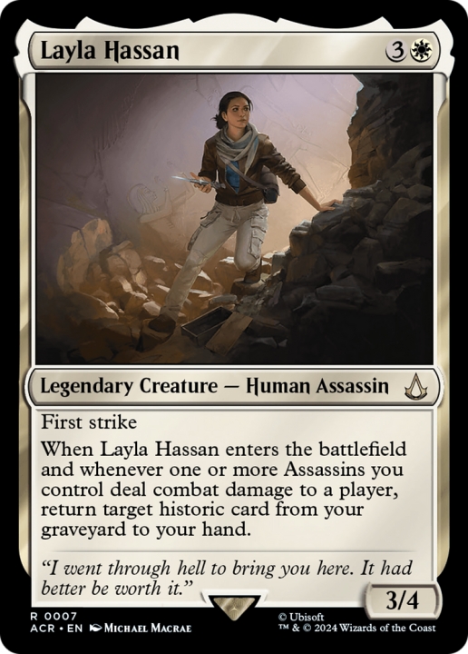 Layla Hassan in the group Magic the Gathering / Sets / Assassin's Creed at Proxyprinters.com (95894)