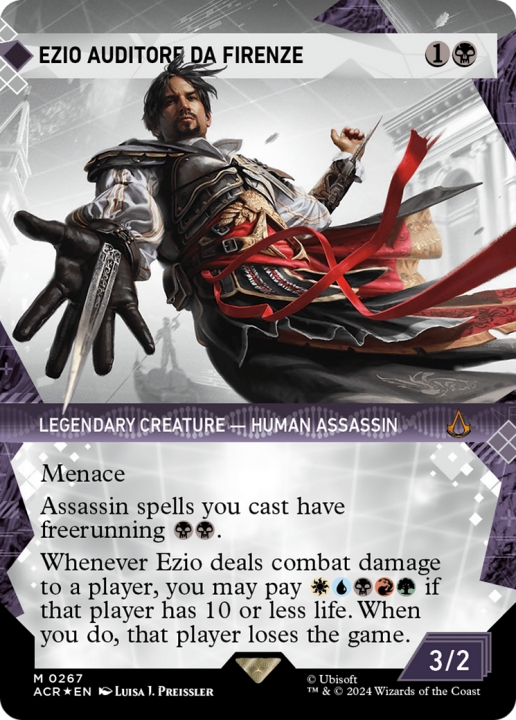 Ezio Auditore da Firenze in the group Magic the Gathering / Sets / Assassin's Creed at Proxyprinters.com (95905)