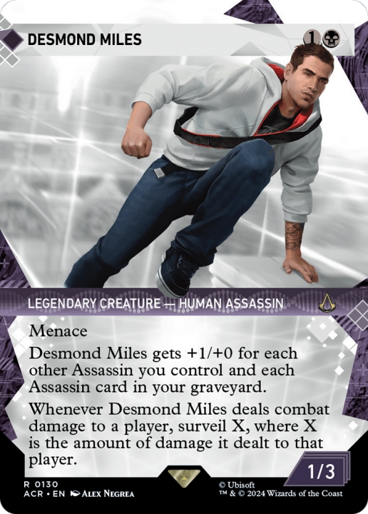 Desmond Miles in the group Magic the Gathering / Sets / Assassin's Creed at Proxyprinters.com (95918)