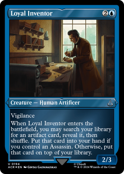 Loyal Inventor in the group Magic the Gathering / Sets / Assassin's Creed at Proxyprinters.com (95919)