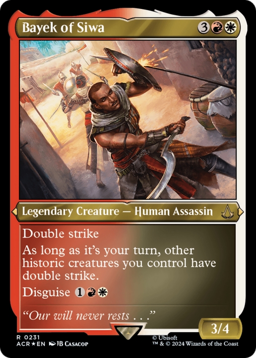 Bayek of Siwa in the group Magic the Gathering / Sets / Assassin's Creed at Proxyprinters.com (95928)