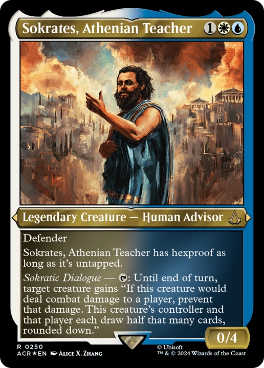 Sokrates, Athenian Teacher in the group Magic the Gathering / Sets / Assassin's Creed at Proxyprinters.com (95930)