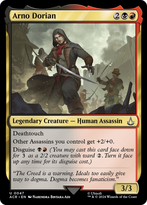 Arno Dorian in the group Magic the Gathering / Sets / Assassin's Creed at Proxyprinters.com (95941)