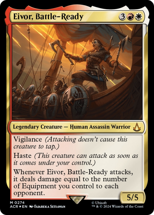 Eivor, Battle-Ready in the group Magic the Gathering / Sets / Assassin's Creed at Proxyprinters.com (95942)