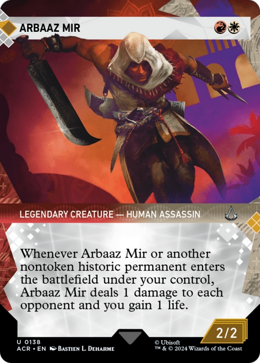 Arbaaz Mir in the group Magic the Gathering / Sets / Assassin's Creed at Proxyprinters.com (95948)