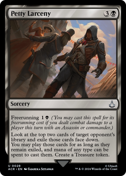 Petty Larceny in the group Magic the Gathering / Types / Colors / Black at Proxyprinters.com (95949)