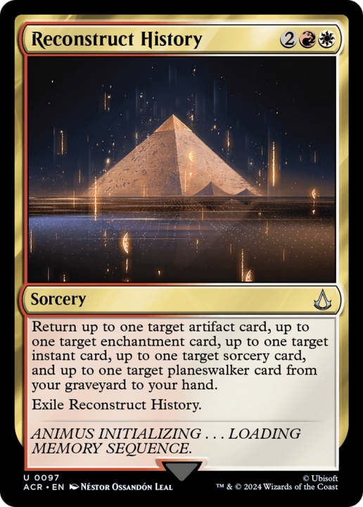 Reconstruct History in the group Magic the Gathering / Sets / Assassin's Creed at Proxyprinters.com (95959)