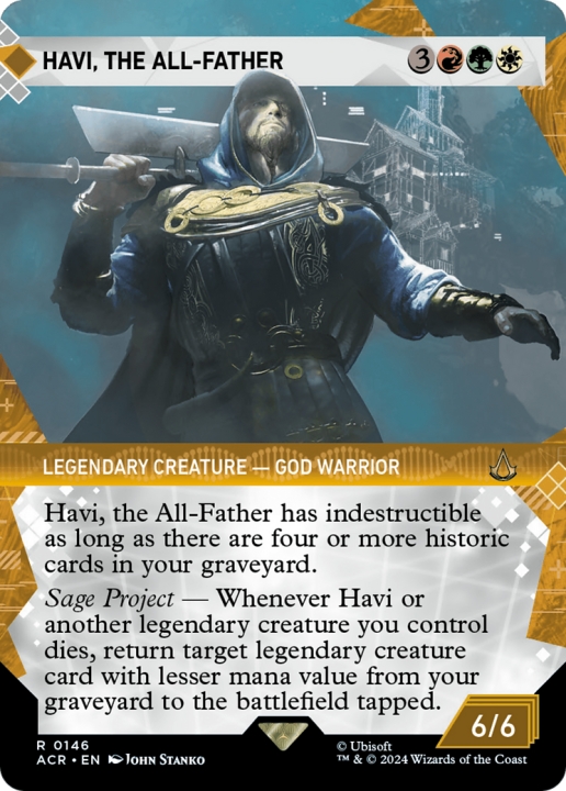 Havi, the All-Father in the group Magic the Gathering / Sets / Assassin's Creed at Proxyprinters.com (95964)