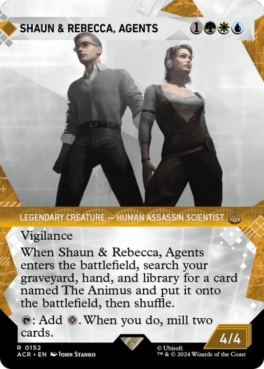 Shaun & Rebecca, Agents in the group Magic the Gathering / Sets / Assassin's Creed at Proxyprinters.com (95973)