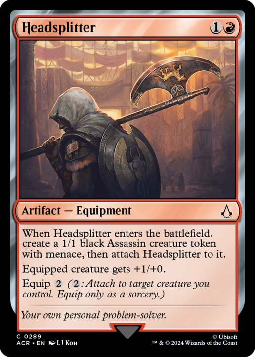 Headsplitter in the group Magic the Gathering / Sets / Assassin's Creed at Proxyprinters.com (95982)