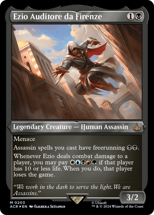 Ezio Auditore da Firenze in the group Magic the Gathering / Sets / Assassin's Creed at Proxyprinters.com (95983)