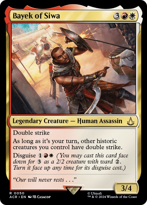 Bayek of Siwa in the group Magic the Gathering / Sets / Assassin's Creed at Proxyprinters.com (95986)