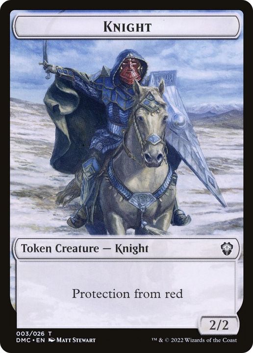 Knight in the group Magic the Gathering / Types / Colors / White at Proxyprinters.com (9599)