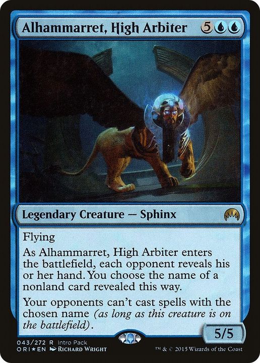 Alhammarret, High Arbiter in the group Magic the Gathering / Types / Colors / Blue at Proxyprinters.com (960)