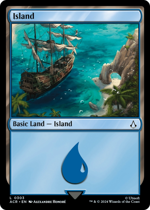 Island in the group Magic the Gathering / Sets / Assassin's Creed at Proxyprinters.com (96002)