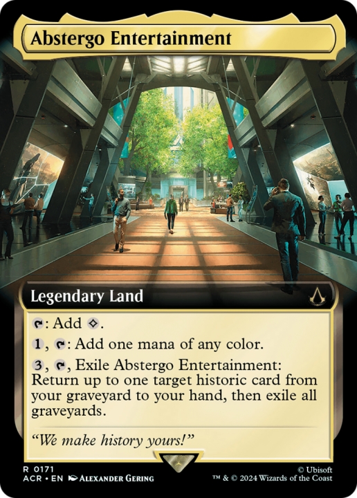 Abstergo Entertainment in the group Magic the Gathering / Sets / Assassin's Creed at Proxyprinters.com (96017)