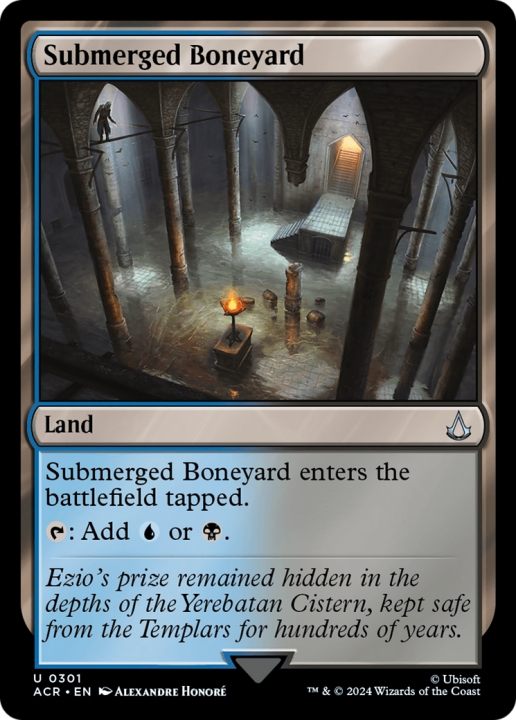 Submerged Boneyard in the group Magic the Gathering / Sets / Assassin's Creed at Proxyprinters.com (96022)