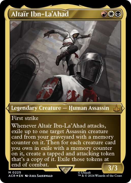 Altaïr Ibn-La'Ahad in the group Magic the Gathering / Sets / Assassin's Creed at Proxyprinters.com (96024)