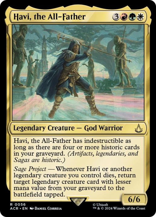 Havi, the All-Father in the group Magic the Gathering / Sets / Assassin's Creed at Proxyprinters.com (96025)