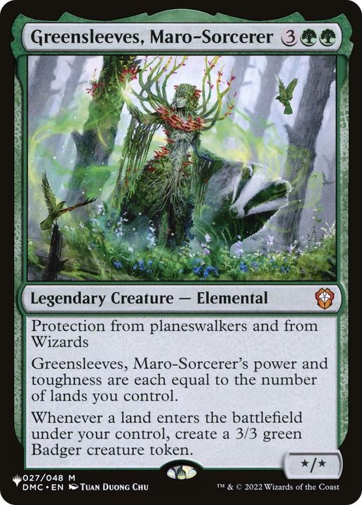 Greensleeves, Maro-Sorcerer in the group Advanced search at Proxyprinters.com (9604)