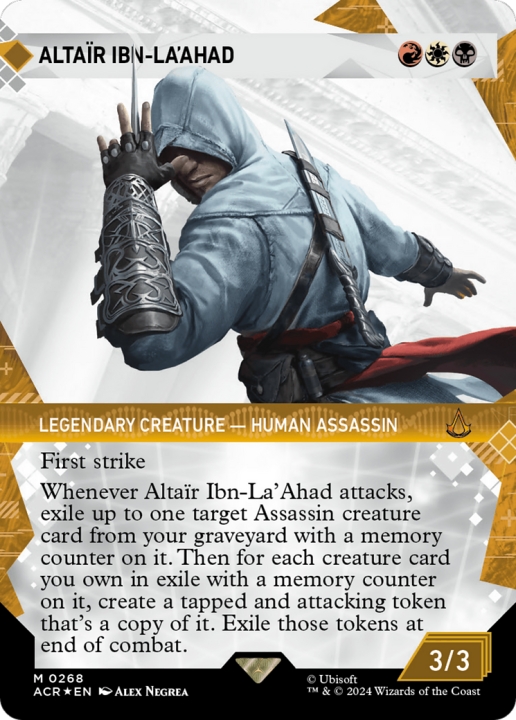 Altaïr Ibn-La'Ahad in the group Magic the Gathering / Sets / Assassin's Creed at Proxyprinters.com (96063)