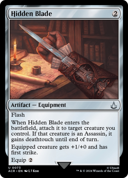 Hidden Blade in the group Magic the Gathering / Sets / Assassin's Creed at Proxyprinters.com (96065)