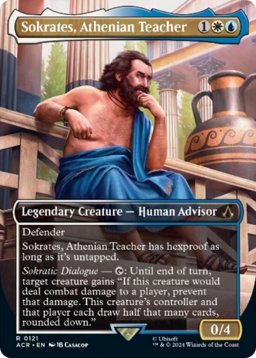 Sokrates, Athenian Teacher in the group Magic the Gathering / Sets / Assassin's Creed at Proxyprinters.com (96066)