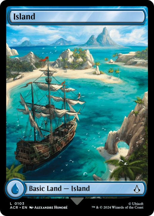 Island in the group Magic the Gathering / Sets / Assassin's Creed at Proxyprinters.com (96067)