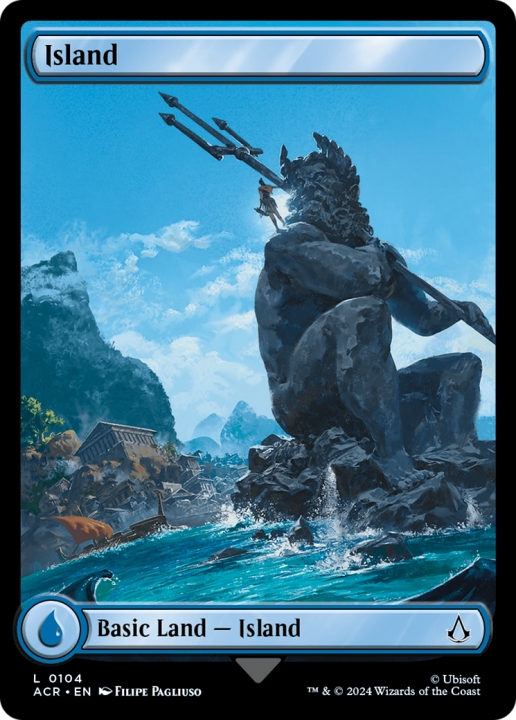 Island in the group Magic the Gathering / Sets / Assassin's Creed at Proxyprinters.com (96075)