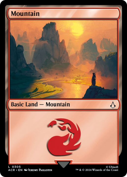 Mountain in the group Magic the Gathering / Sets / Assassin's Creed at Proxyprinters.com (96099)