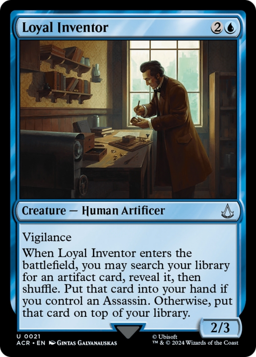 Loyal Inventor in the group Magic the Gathering / Sets / Assassin's Creed at Proxyprinters.com (96109)