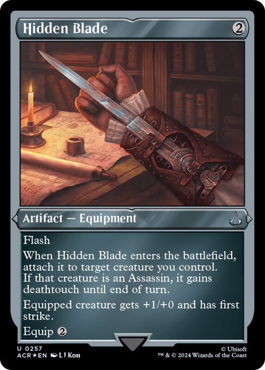 Hidden Blade in the group Magic the Gathering / Sets / Assassin's Creed at Proxyprinters.com (96122)