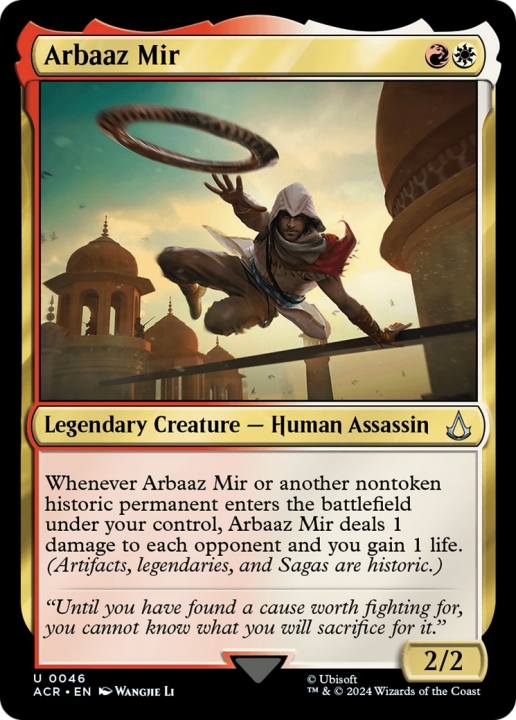 Arbaaz Mir in the group Magic the Gathering / Types / Colors / Multicolors / R, W at Proxyprinters.com (96126)