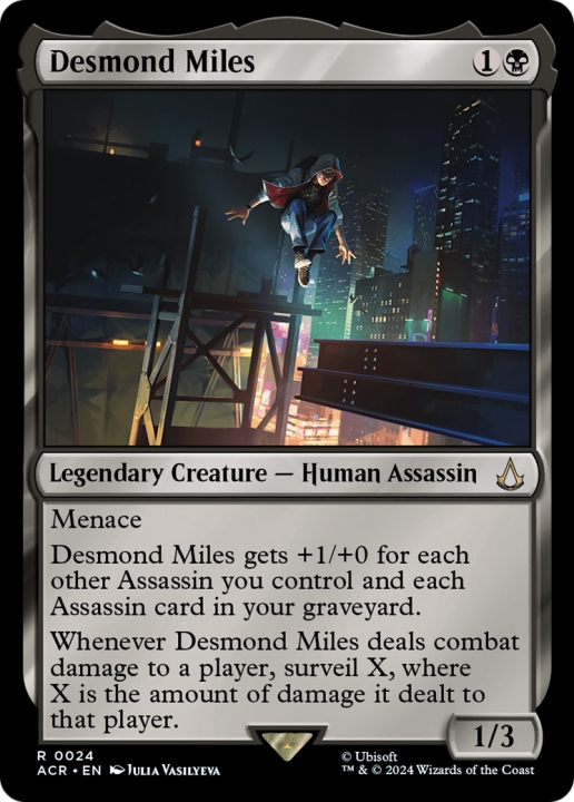 Desmond Miles in the group Magic the Gathering / Sets / Assassin's Creed at Proxyprinters.com (96129)