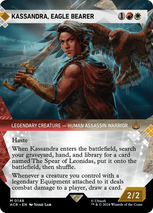 Kassandra, Eagle Bearer in the group Magic the Gathering / Sets / Assassin's Creed at Proxyprinters.com (96146)