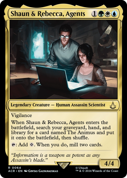 Shaun & Rebecca, Agents in the group Magic the Gathering / Sets / Assassin's Creed at Proxyprinters.com (96147)