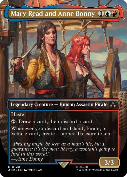 Mary Read and Anne Bonny in the group Magic the Gathering / Sets / Assassin's Creed at Proxyprinters.com (96178)