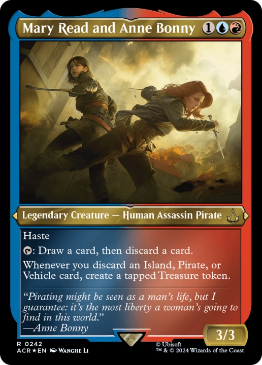 Mary Read and Anne Bonny in the group Magic the Gathering / Sets / Assassin's Creed at Proxyprinters.com (96180)