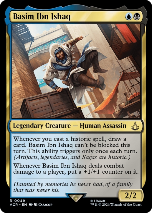 Basim Ibn Ishaq in the group Magic the Gathering / Sets / Assassin's Creed at Proxyprinters.com (96183)